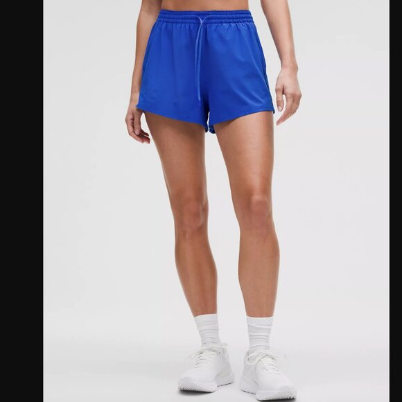 Lululemon Court Rival High-Rise Short 3" in Blue/Club Blue | Size 6 - Picture 1 of 9